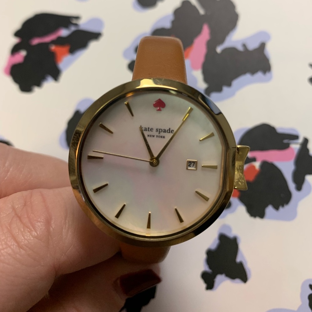Kate Spade Leather Band Watch
